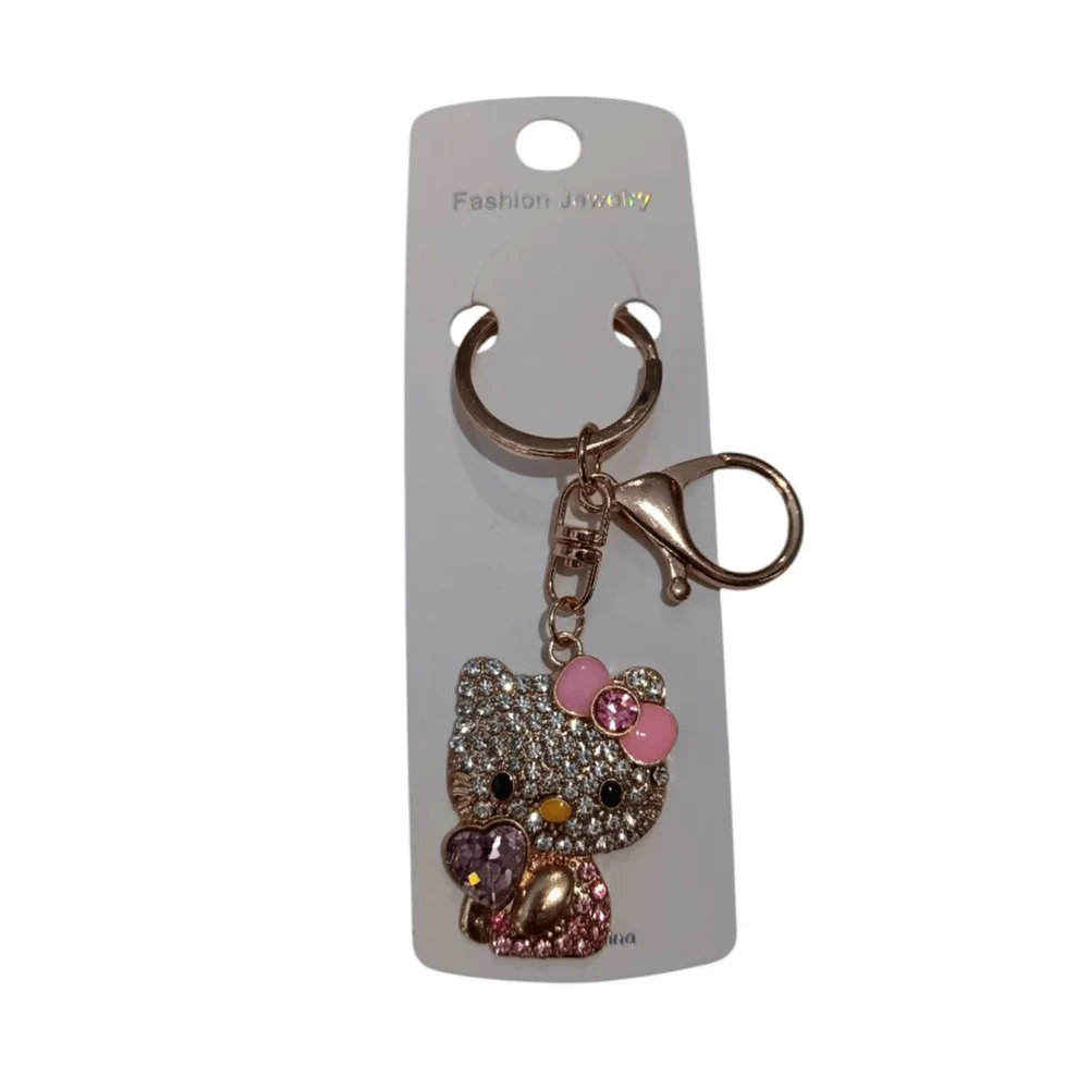 Hello Kitty Keychain Purse Charm NWT